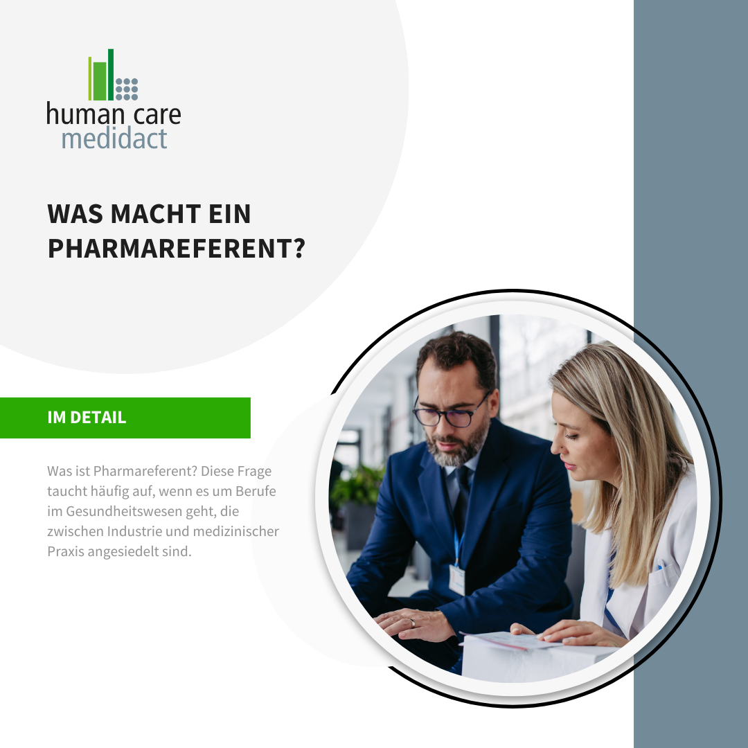 Was macht ein Pharmareferent