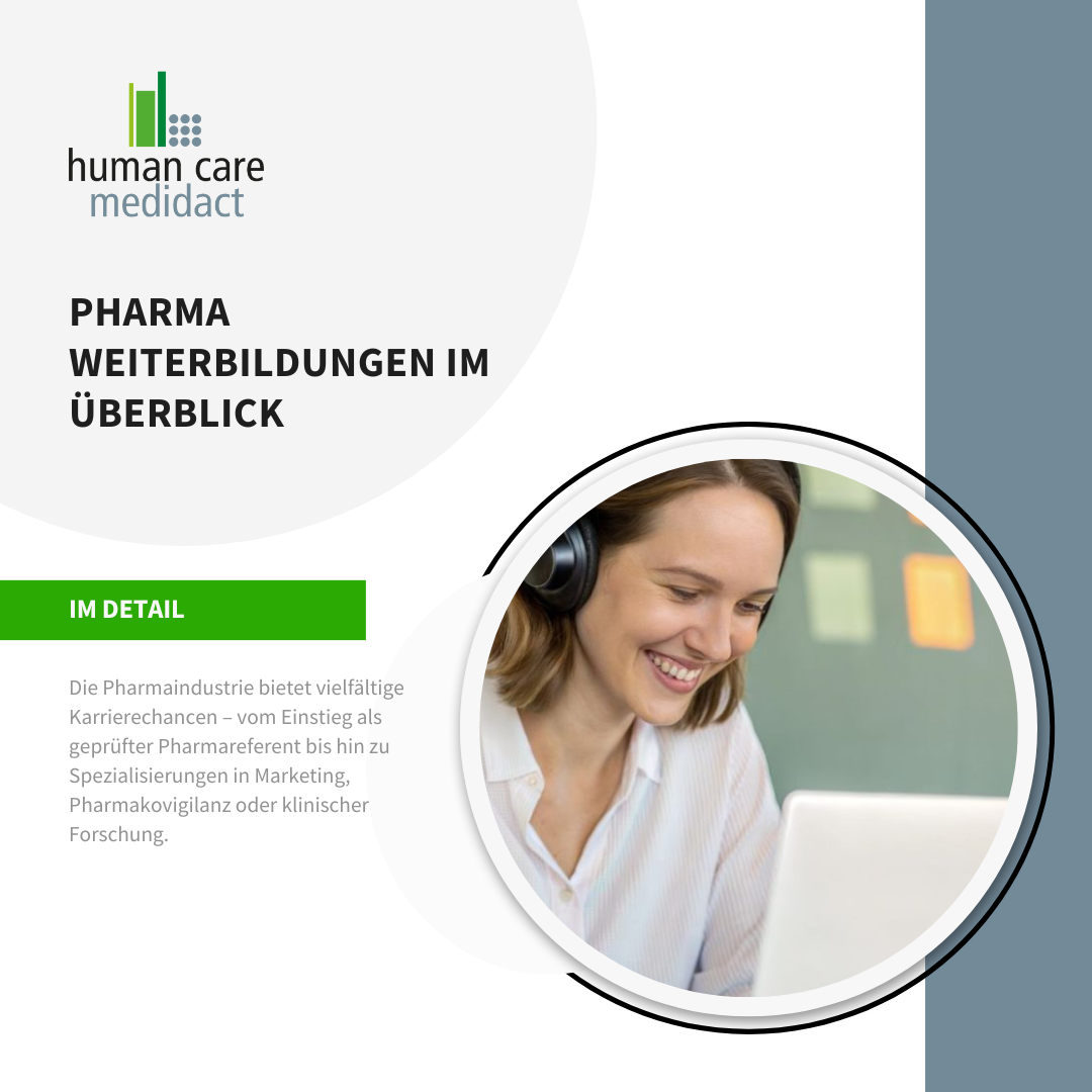 Pharma Weiterbildungen im Überblick