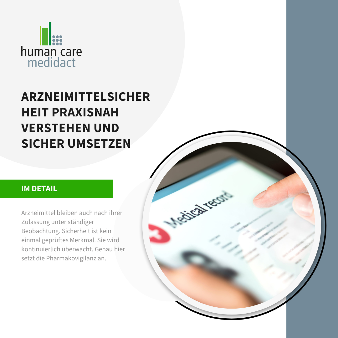 Arzneimittelsicherheit praxisnah verstehen und sicher umsetzen